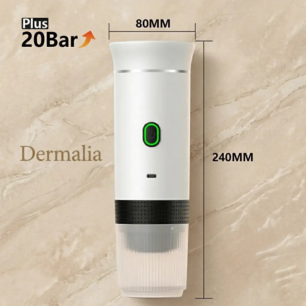Machine à Café Expresso Portable - Rechargeable 3-en-1 — Puissance 20 Bars