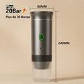 Machine à Café Expresso Portable - Rechargeable 3-en-1 — Puissance 20 Bars