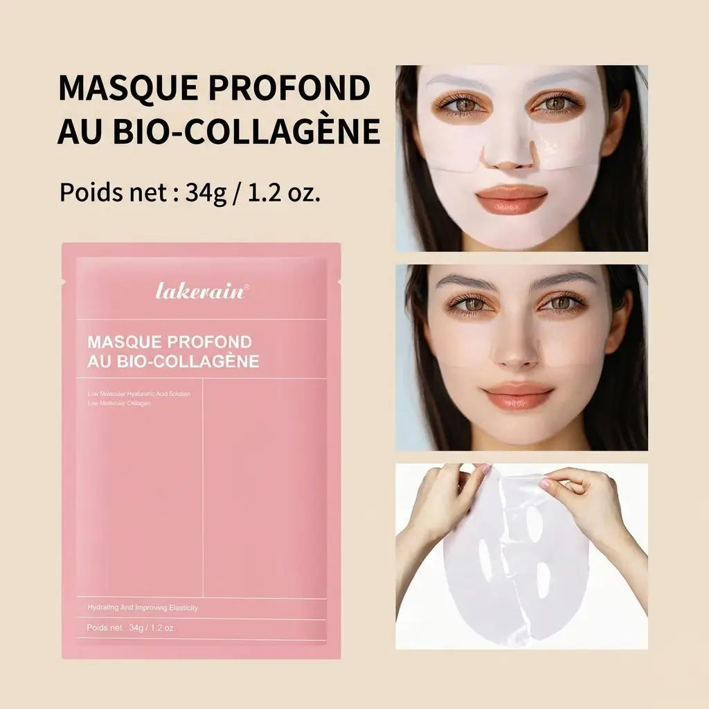 Masque de Nuit au Collagène lakerain - Peel-Off Raffermissant & Anti-Rides